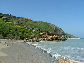 shoreline on Gozo island