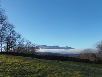 Cader Idris in the distance