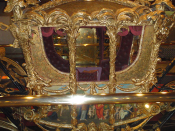 British coronation coach replica