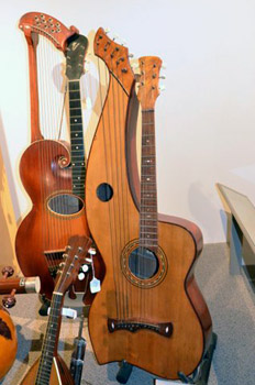 instruments in music museum