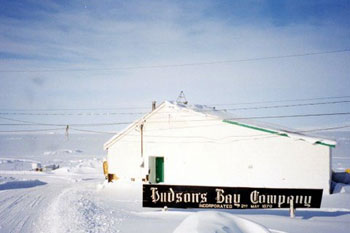 Hudsons Bay Company store in Pond Inlet
