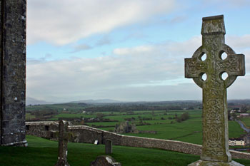 view from Rock of Cashel