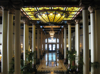 Driskill hotel lobby