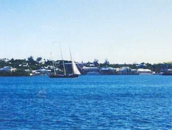 sailboats in Bermuda
