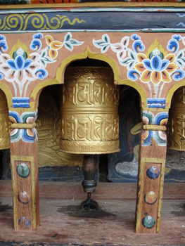 Buddhist prayer bell