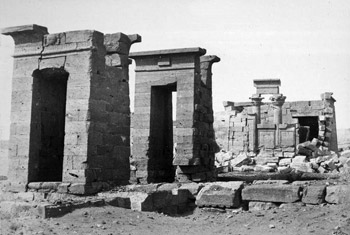 Original temple in Nubia