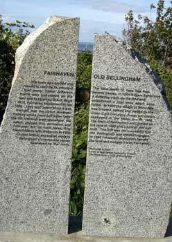 Fairhaven Old Bellingham marker