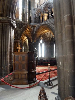 Glasgow cathedral interior