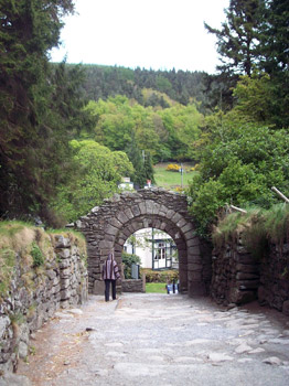 double-arched gateway