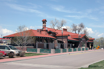 old Santa Fe railroad station