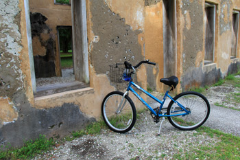 bicycle outside Horton House