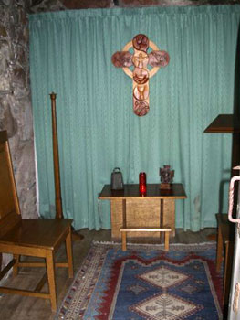Irish monastery room