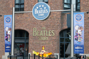 Beatles museum exhibit