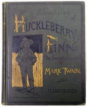 Huckleberry Finn book cover