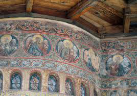 Interior of monastery