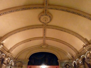 music hall ceiling