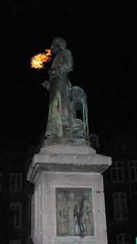statue of Jan-Pieter Minckeleers