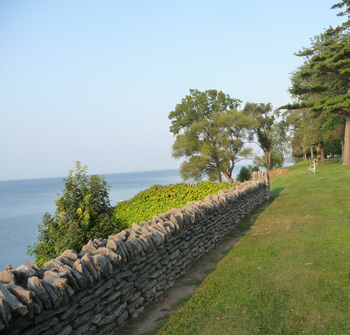 Krull Park overlooks Lake Ontario