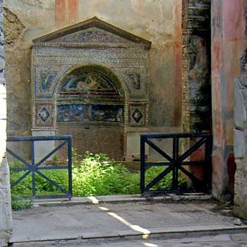 mosaic entrance