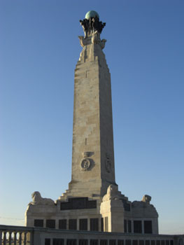 naval memorial at Southsea Common