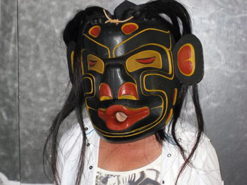 Kwakwaka'wakw ceremonial mask