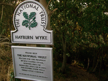 Hayburn Wyke plaque