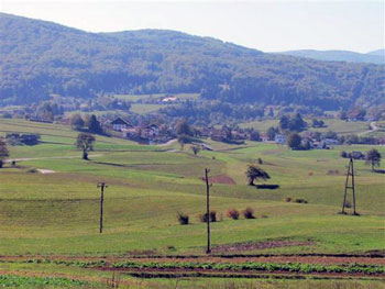 Gabrovka village countryside