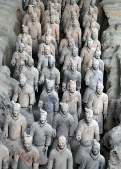 army of terracotta soldiers