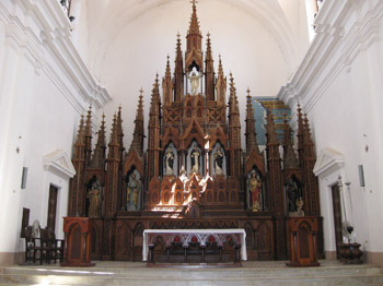 Iglesia Parroquial de la Santísima Trinidad interior