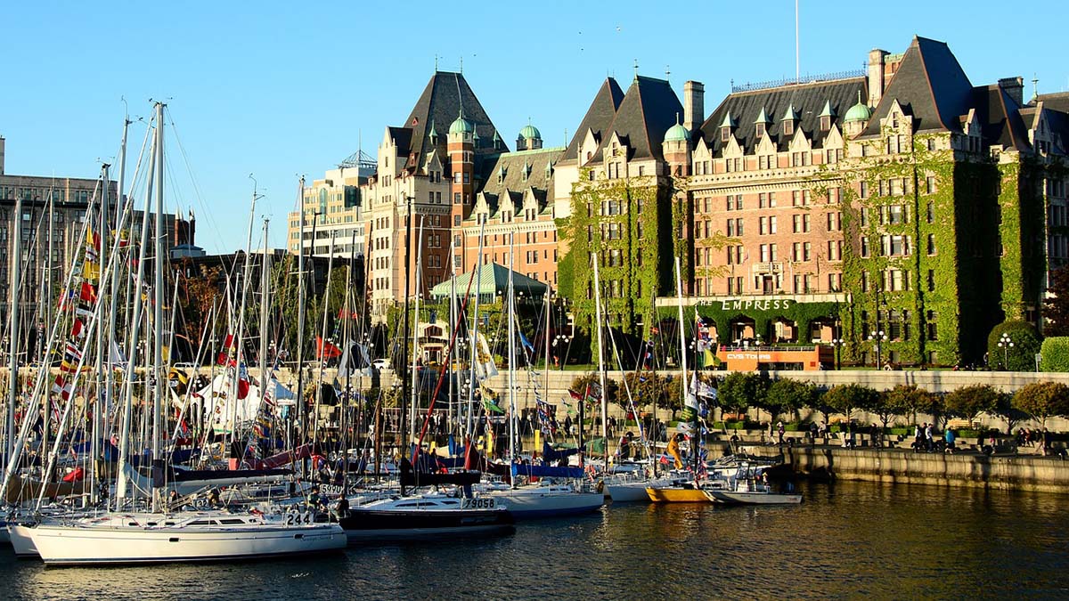 Victoria BC inner harbour