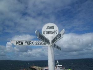 John O"Groats sign