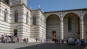 The East wall of Duomo Nuovo