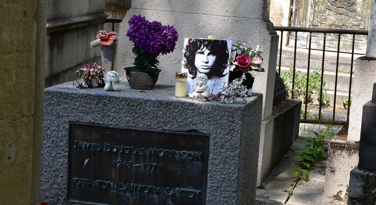 Jim Morrison Grave Paris
