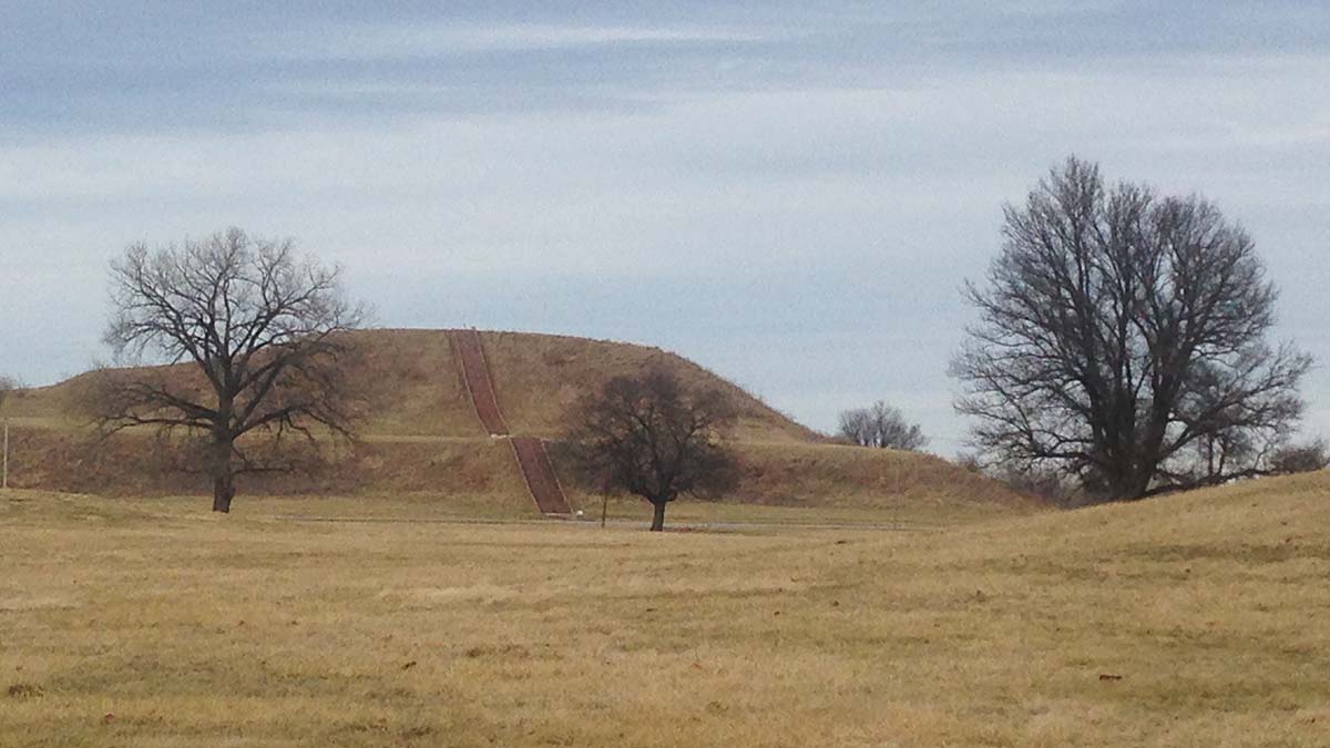 Monk's Mound at Cahokia