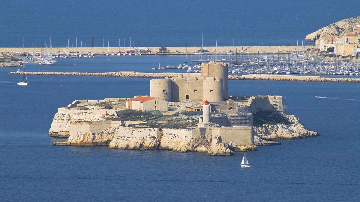 Chateau d'If and Marseille