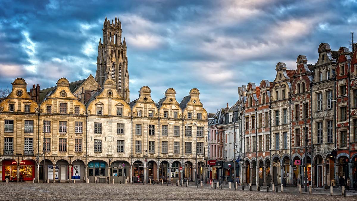 Arras, France buildings
