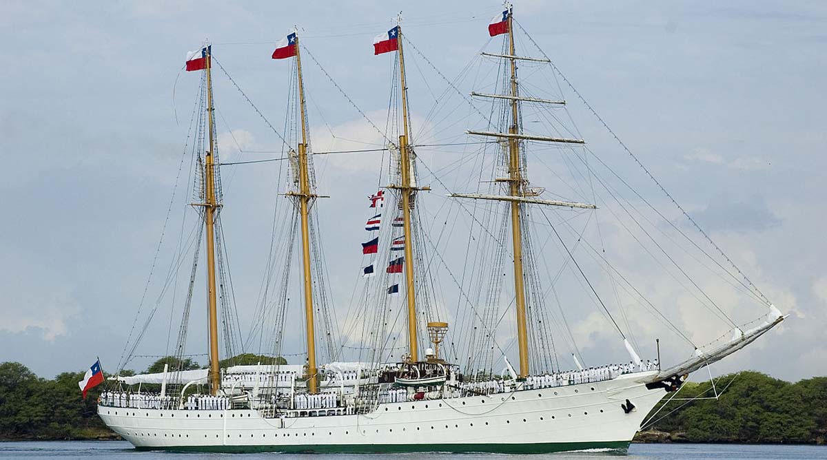 Chilean sailing ship Esmeralda