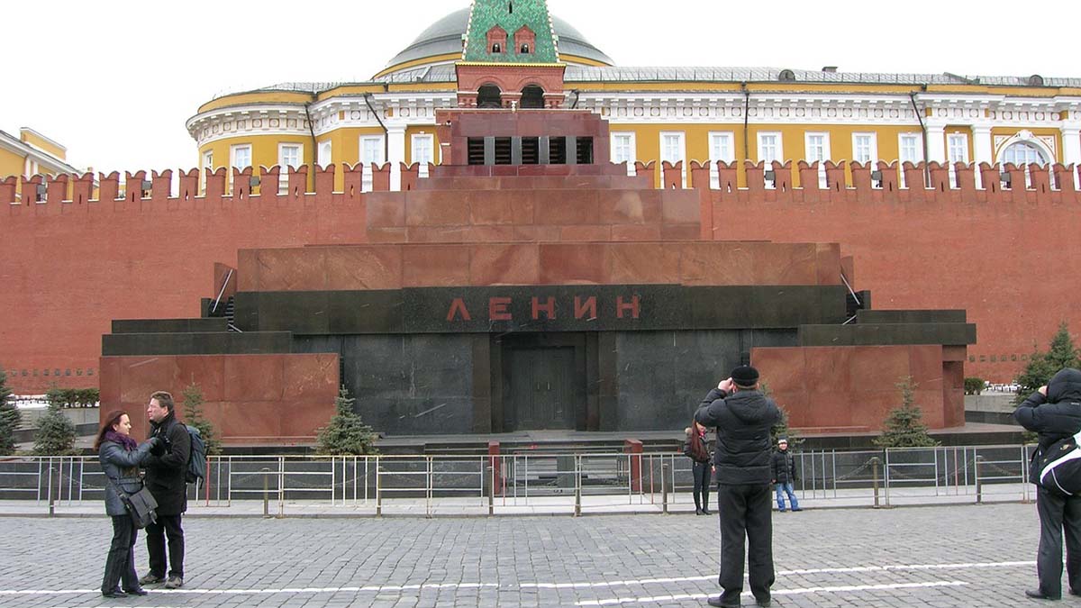 Lenin's tome Moscow