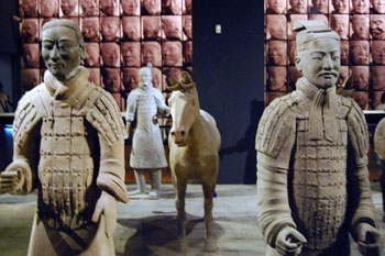 terracotta soldiers