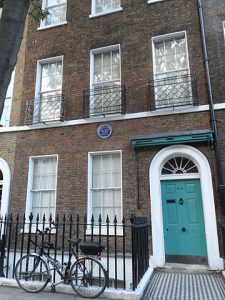Dickens' London House on Doughty St.