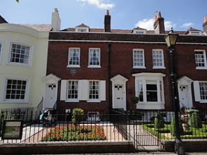 Dickens' birthplace house Portsmouth UK