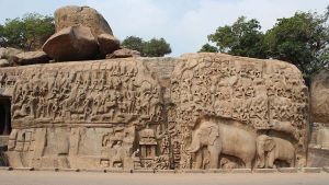 Arjuna's Penance rock carving, Mahablipuram