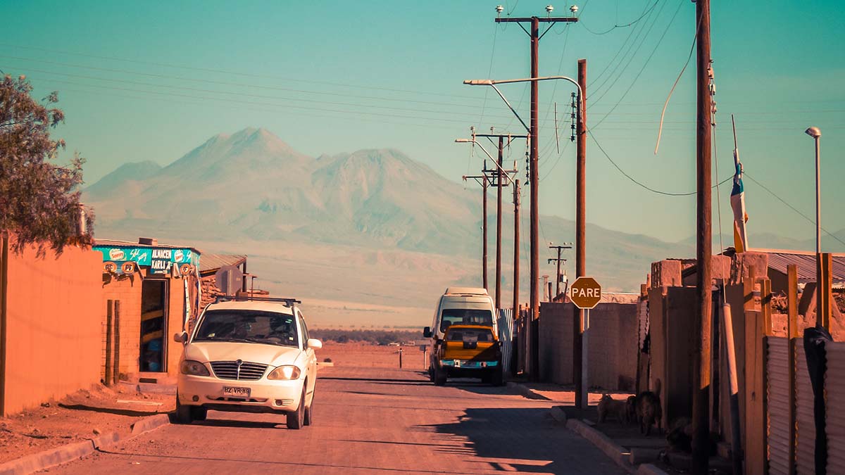 San Pedro de Atacama, Chile street