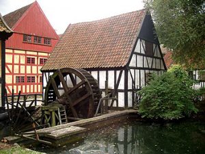 old mill in Aarhus, Denmark