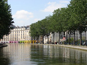 St. Martin residential area, Paris