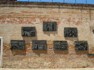 Holocaust memorial in Jewish ghetto, Venice