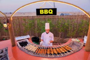 barbecue Dubai desert