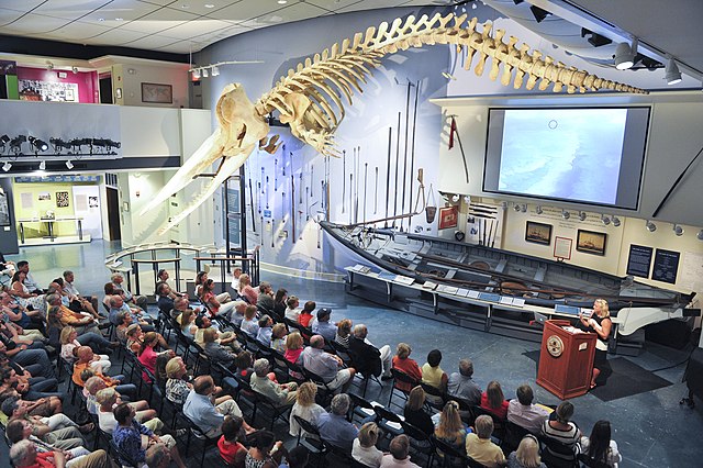 Nantucket whaling museum interior