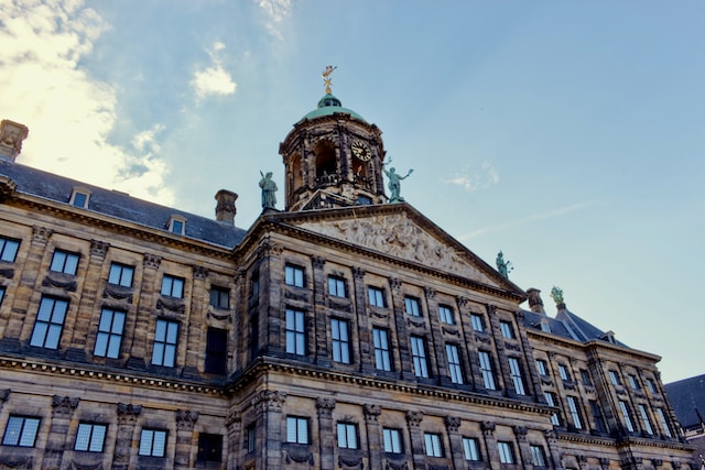 Royal Palace of Amsterdam exterior