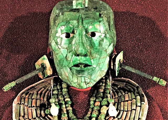 Jade death mask of Pakal